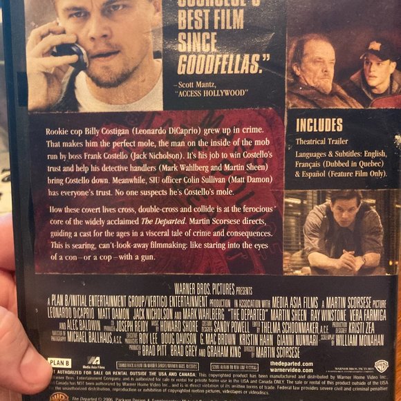 DVD The Departed - Picture 4 of 4